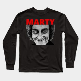 Marty Feldman illustration Long Sleeve T-Shirt